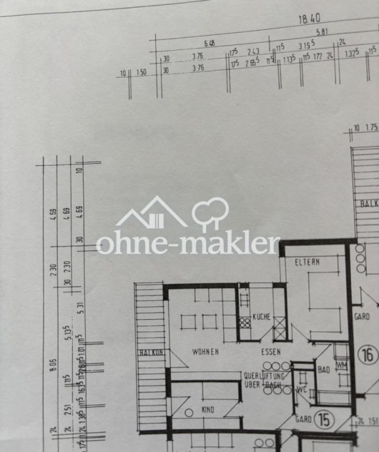 Grundriss Wohnung