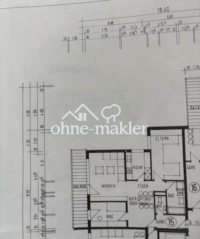 Grundriss Wohnung
