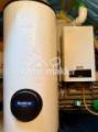 Gastherme und Warmwasserboiler