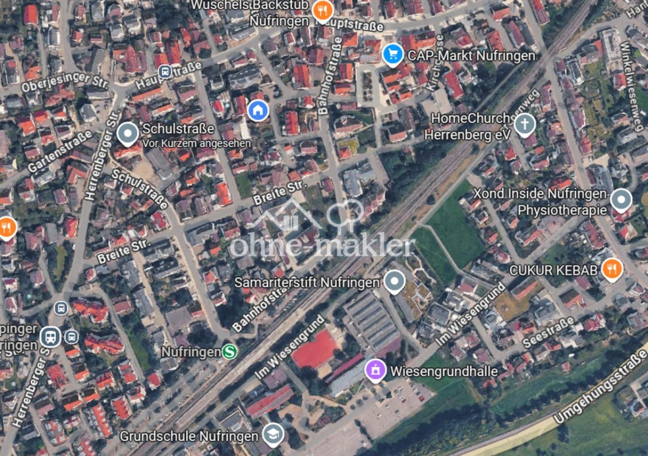 Lage im Ortskern