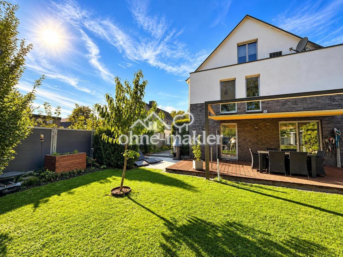 Garten - Blick auf das Haus