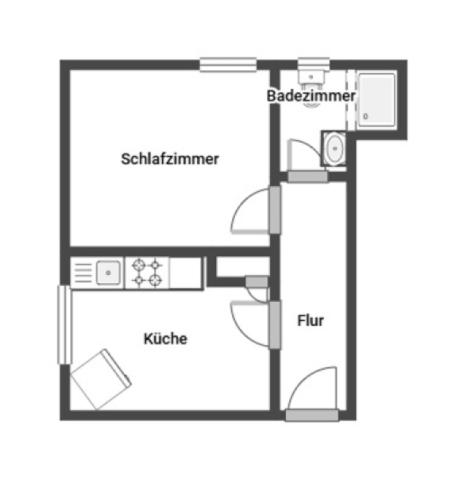 Grundriss Skizze UG