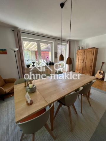 Esszimmer mit Dachterrasse