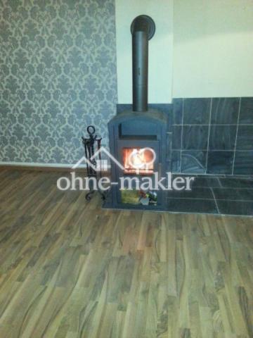 Kaminofen im WZ , EG