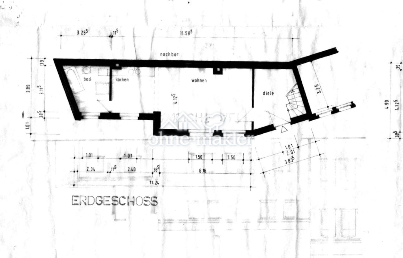 Grundriss Anbau EG