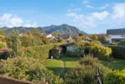 Blick von der Loggia in den Garten