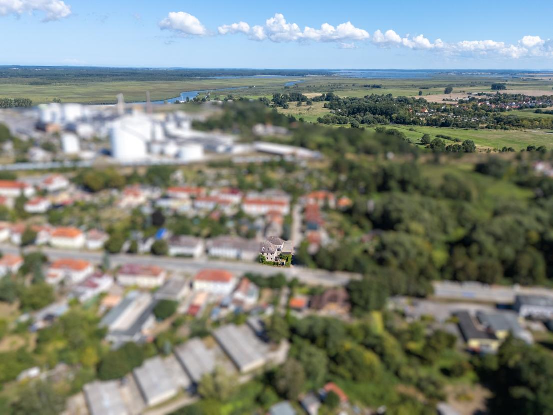 Luftbild-Objektumfeld