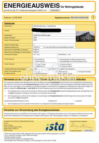 Energieausweis