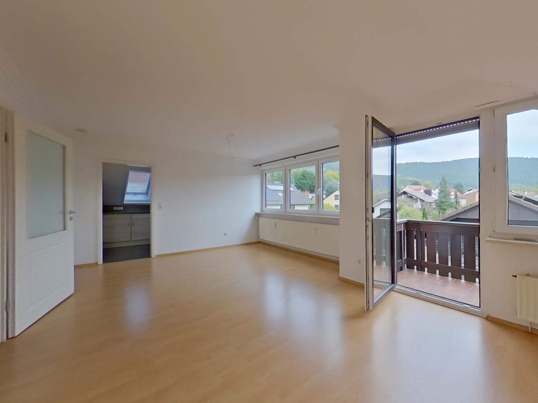 Wohn-Esszimmer Ansicht 1
