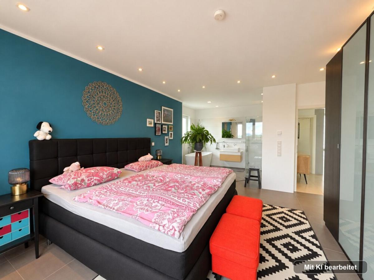 Schlafzimmer obere Etage