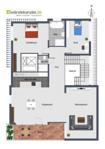 Grundriss oben