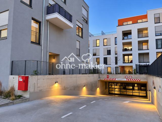 Komfortable Tiefgaragenzufahrt