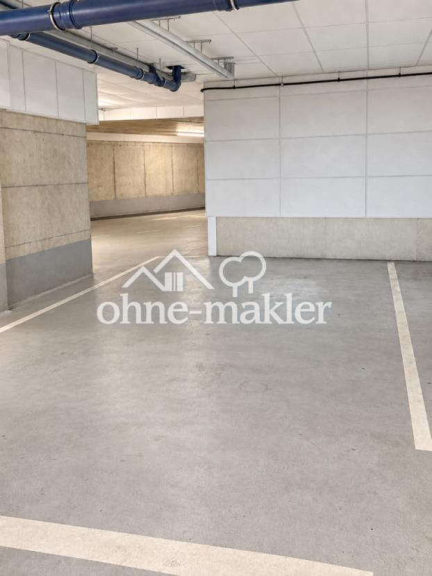 Extrabreiter Tiefgaragenplatz