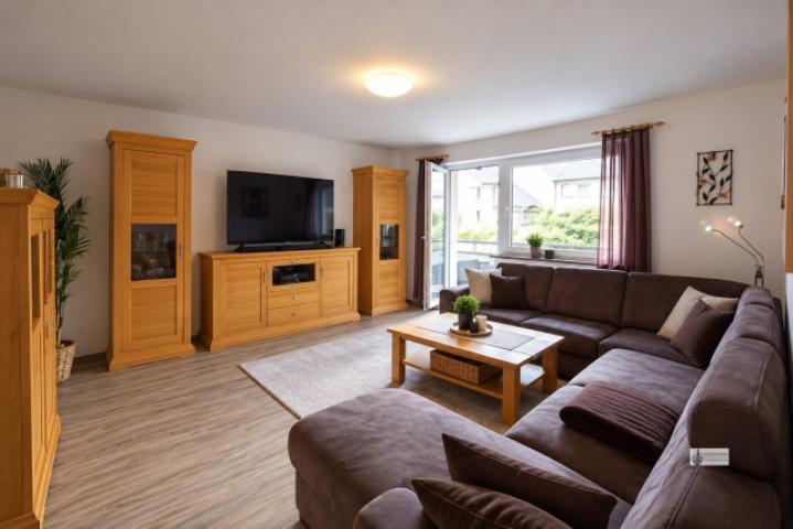 Blick ins Wohnzimmer