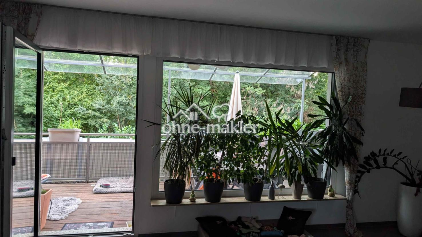 Ausblick Wohnzimmer