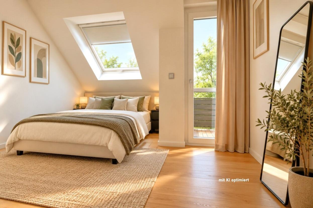 ... mit 2. Balkon