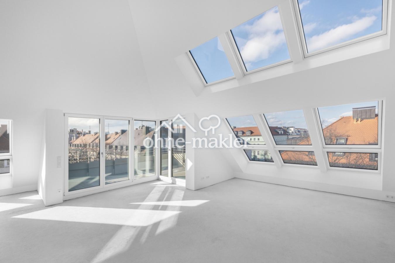 Wohnen und Dachterrasse