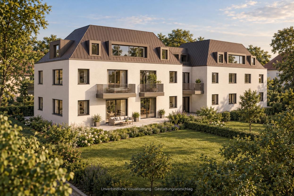 Rendering Gartenperspektive