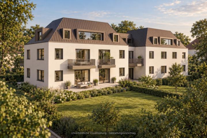 Rendering Gartenperspektive