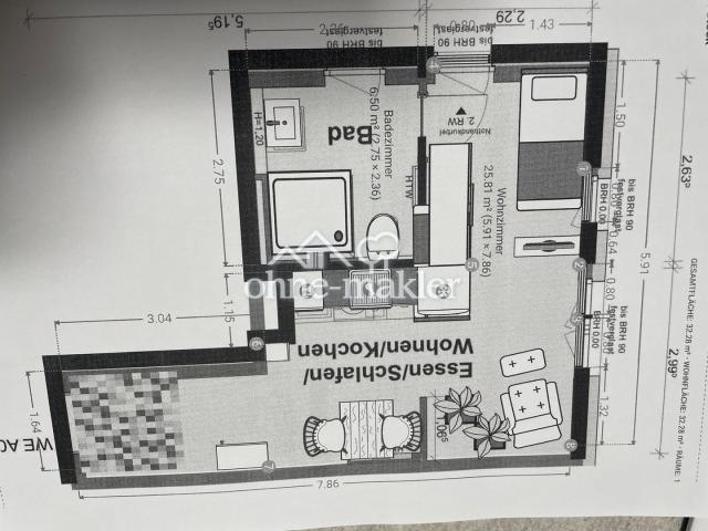 durchdachter Grundriss
