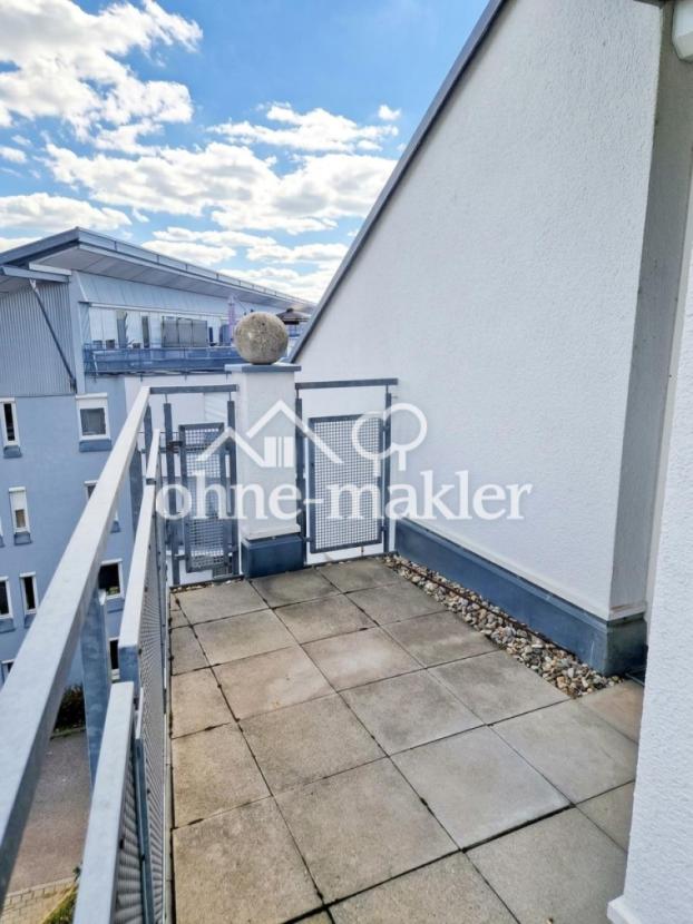 Terrasse vom Wohnzimmer