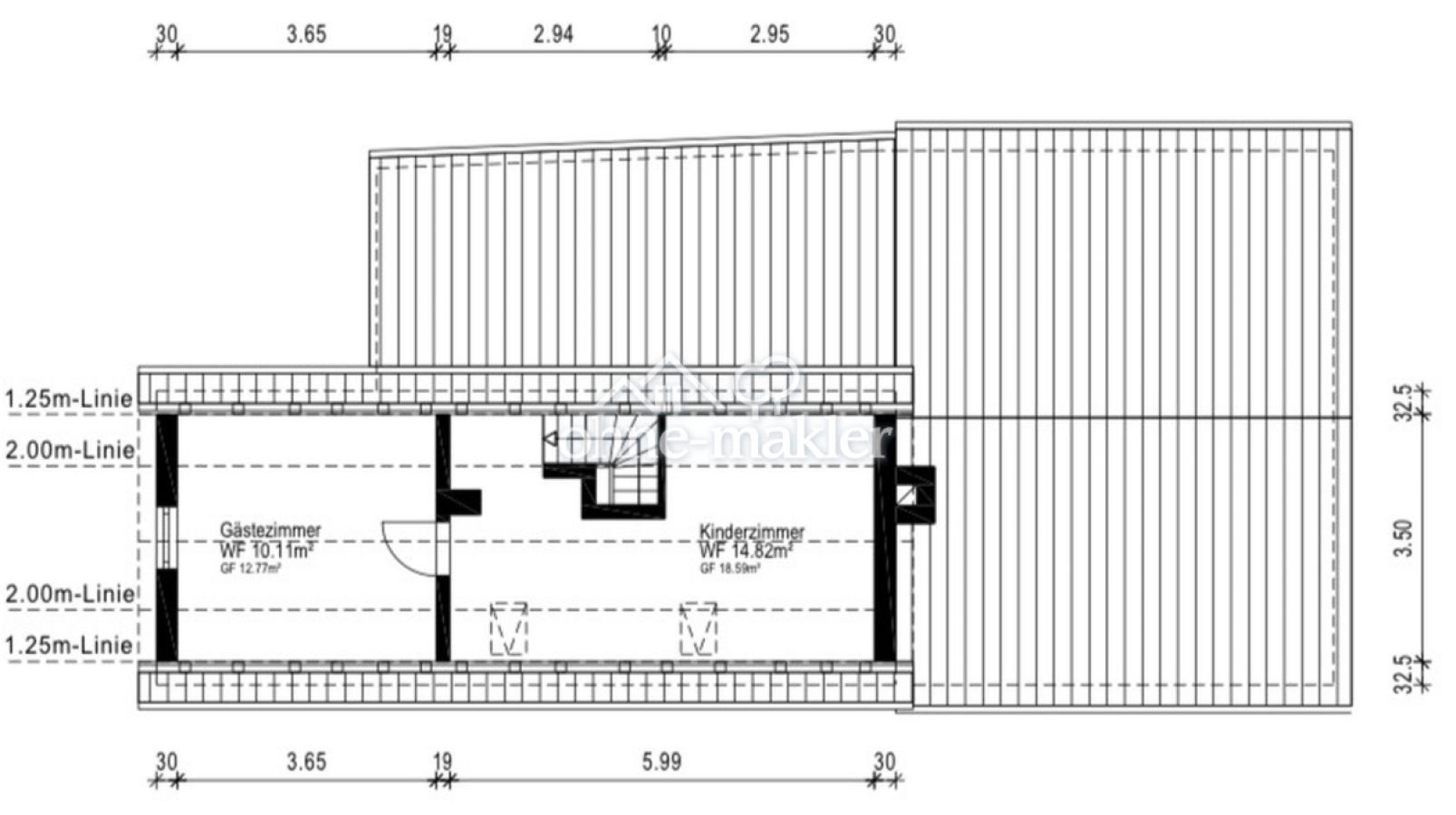 Grundriss Dachgeschoss