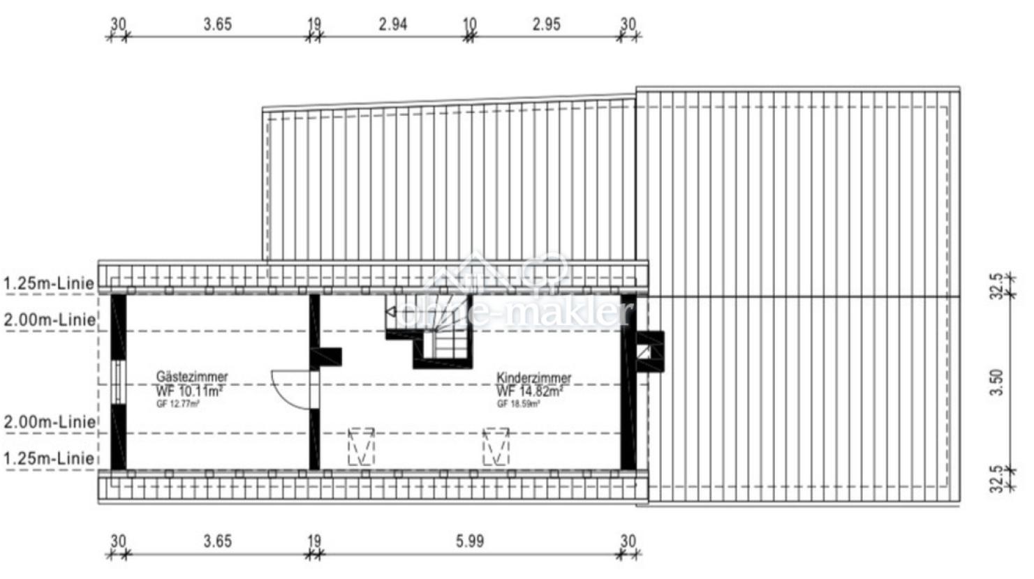Grundriss Dachgeschoss