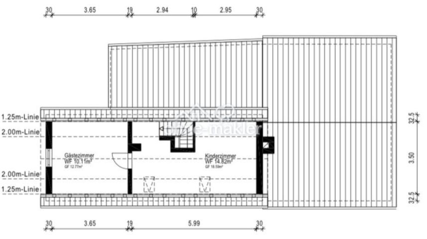 Grundriss Dachgeschoss