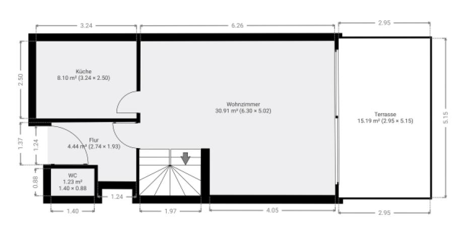 Grundriss Skizze EG