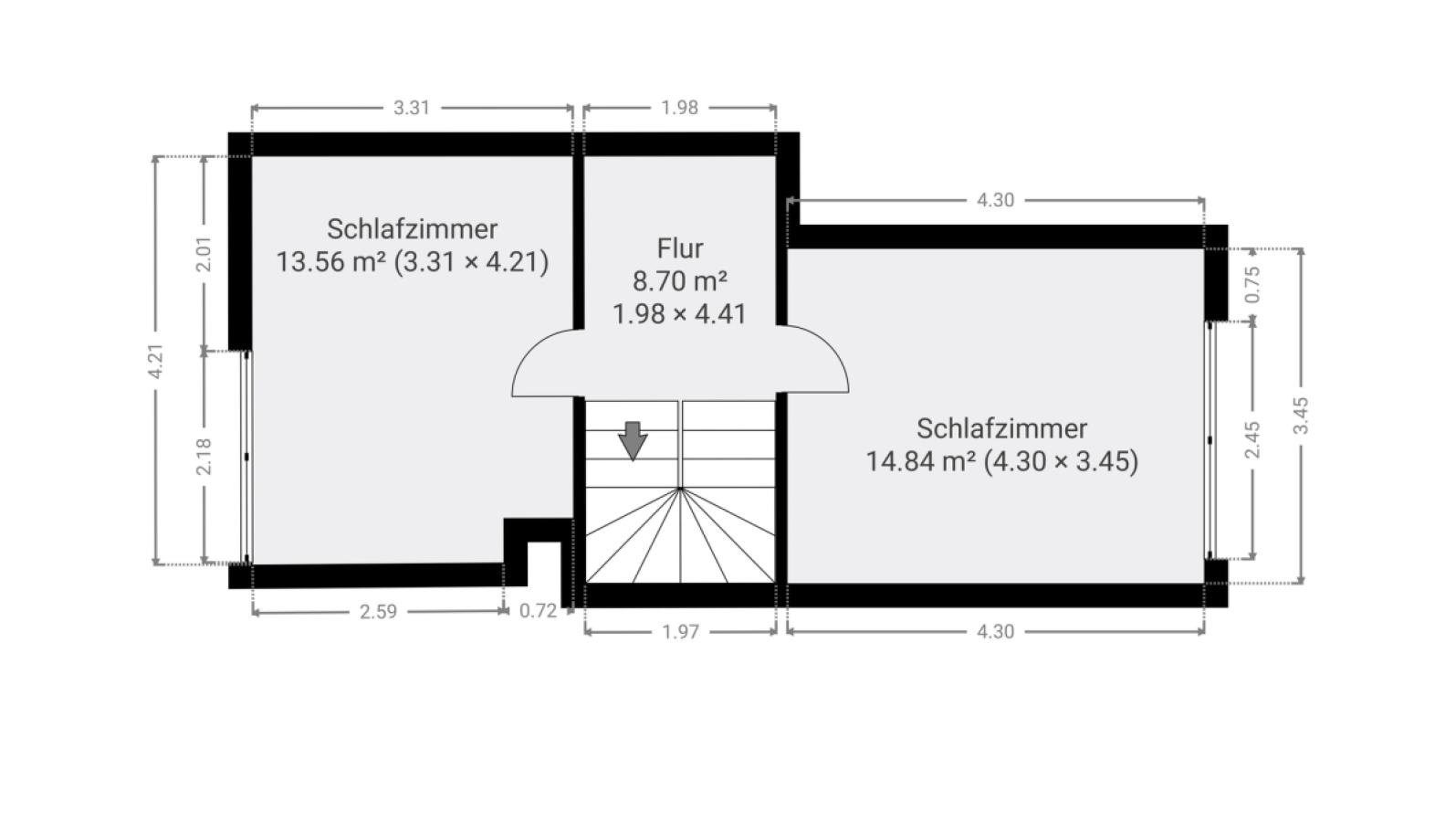Grundriss Skizze DG