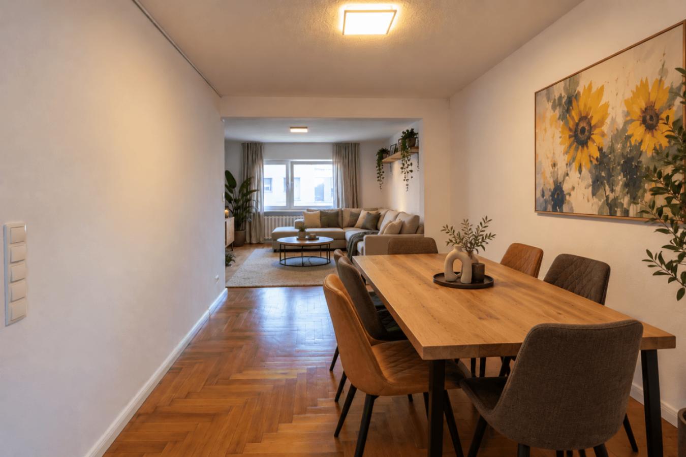 KI-generiert Wohnzimmer