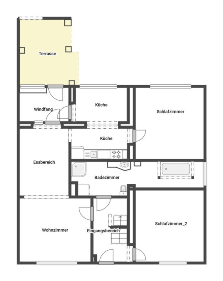 Grundriss Skizze EG