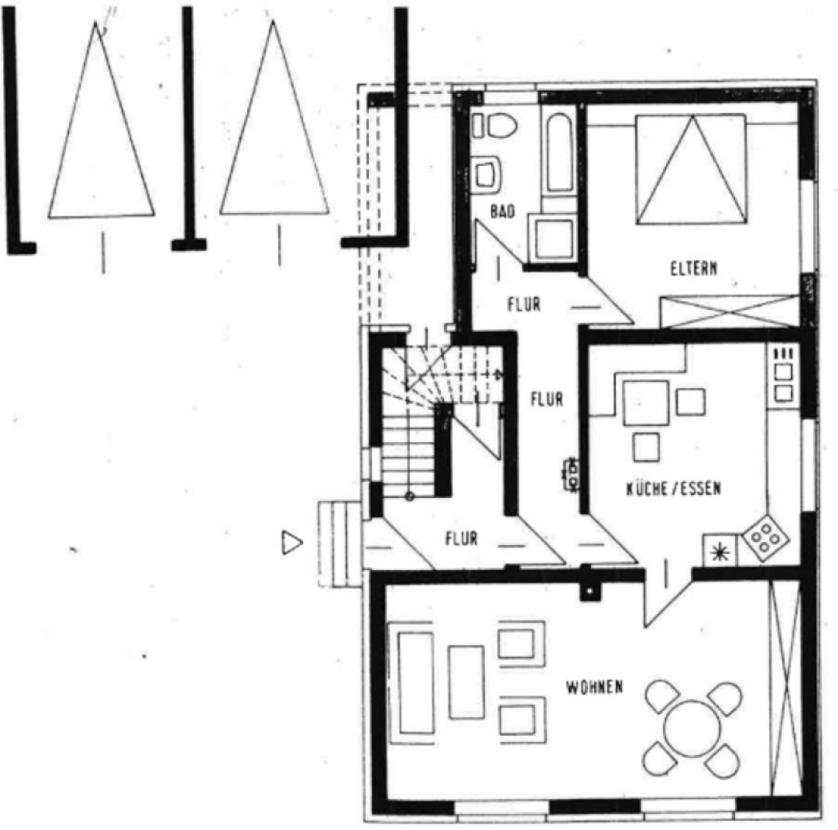 Grundriss Skizze EG