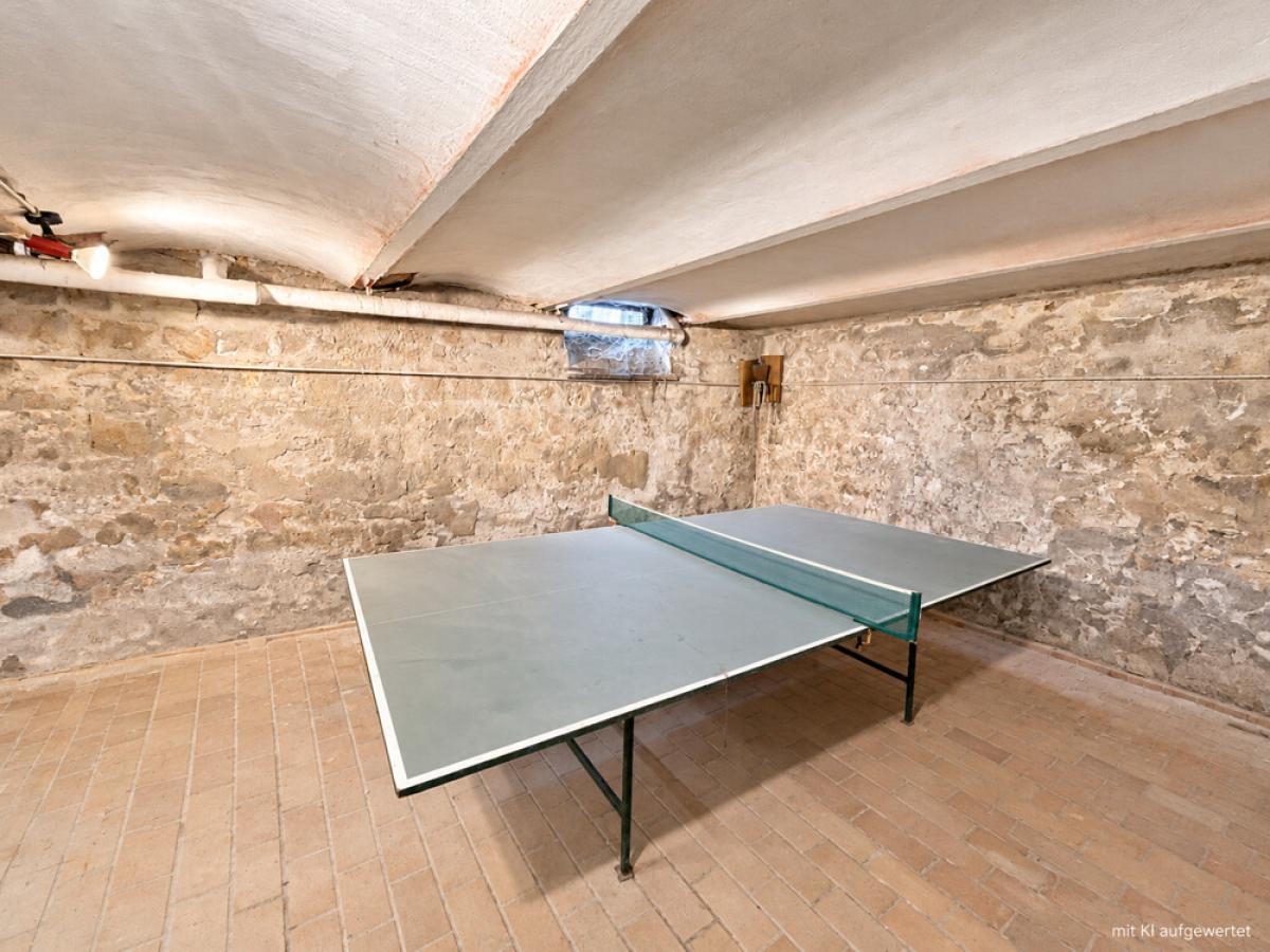 Haus ist unterkellert