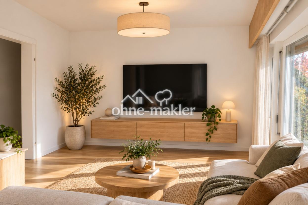 Wohnzimmer KI-Generiert