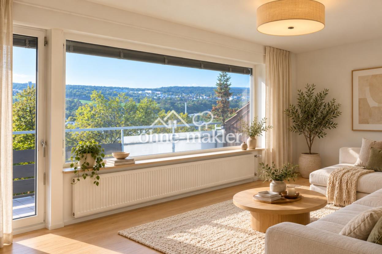 Wohnzimmer KI-Generiert