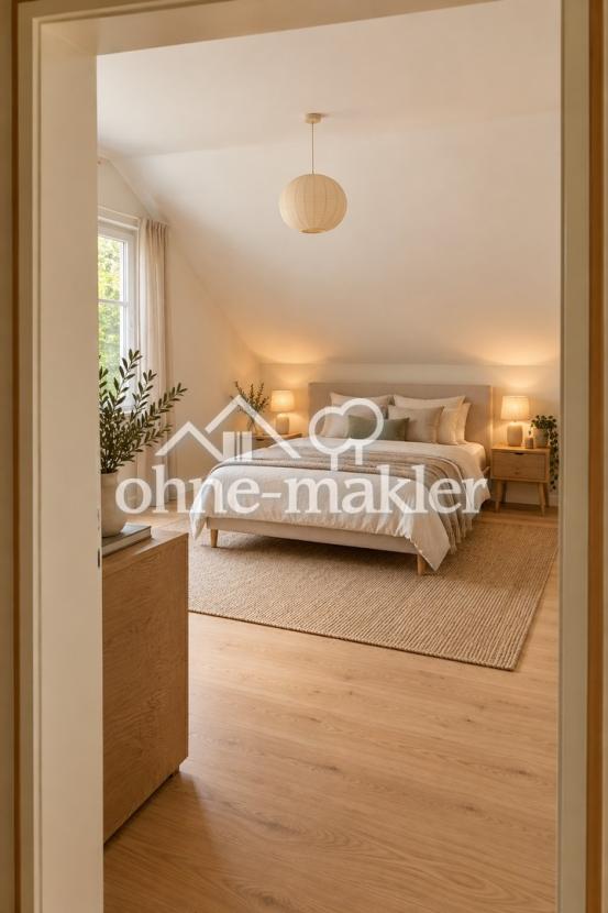 Schlafzimmer KI-Generiert