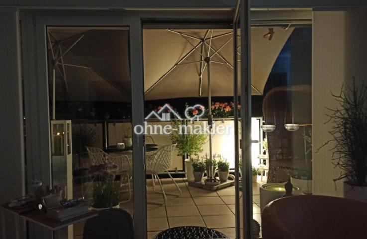 Terrasse bei Nacht