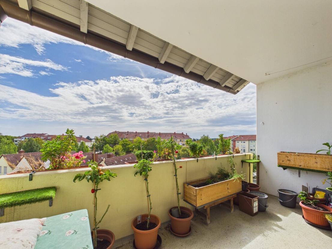 Ausblick von der Loggia