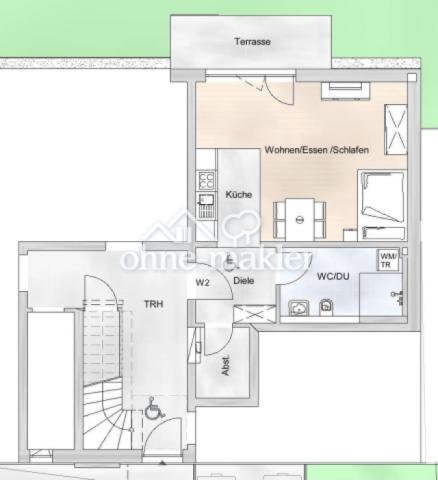 Grundriss Wohnung 2