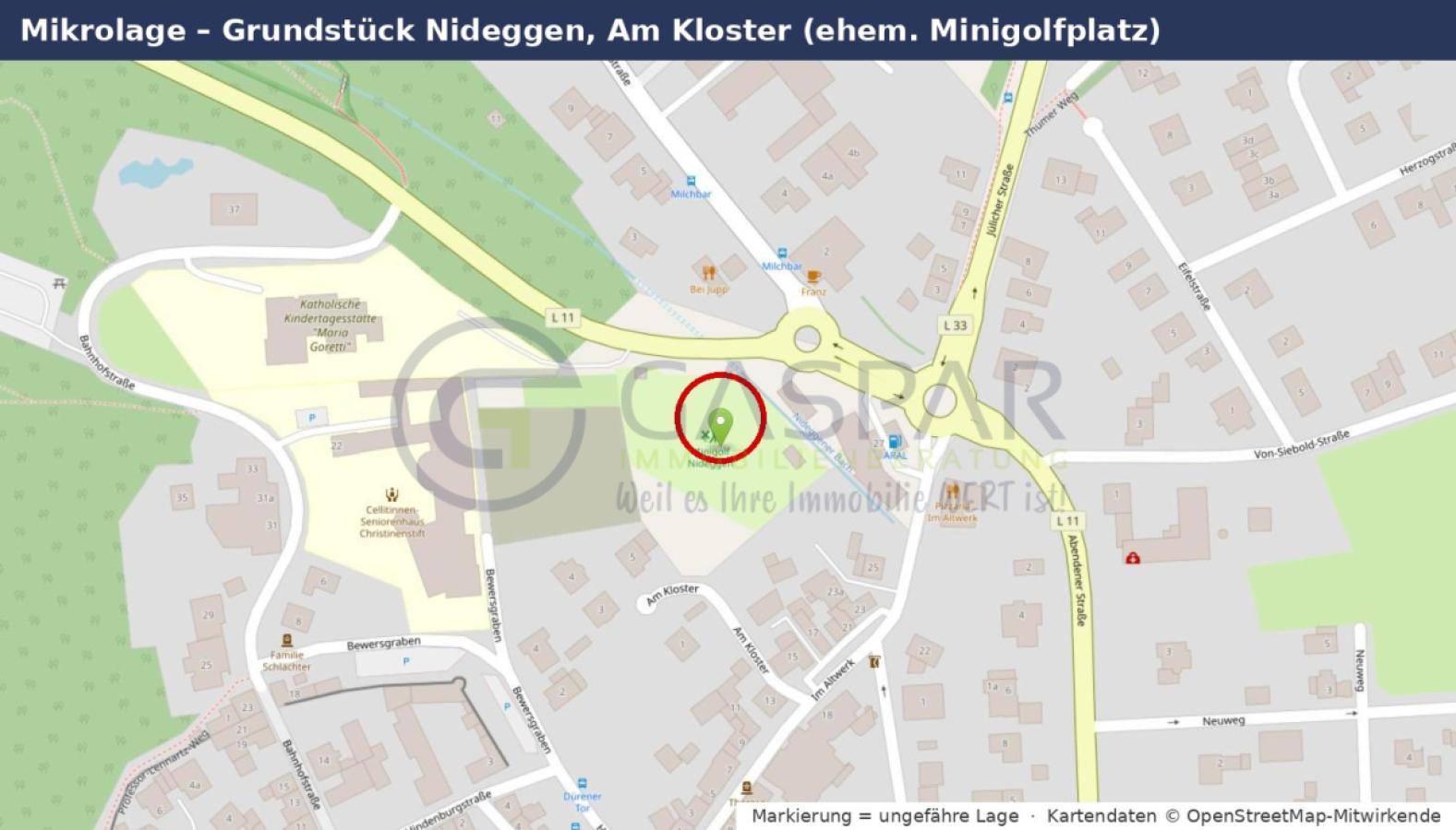 Lageplan Mikrolage