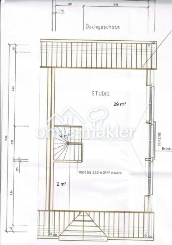 Grundriss Dachgeschoss
