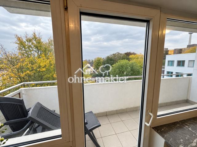 Blick auf den Balkon