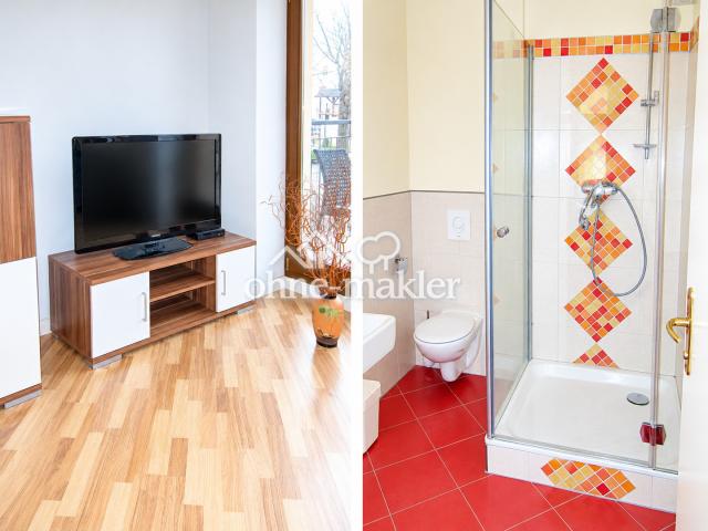 Wohnung- und Badezimmer