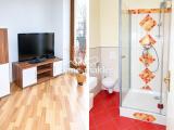 Wohnung- und Badezimmer
