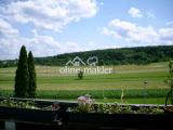 Blick vom Balkon