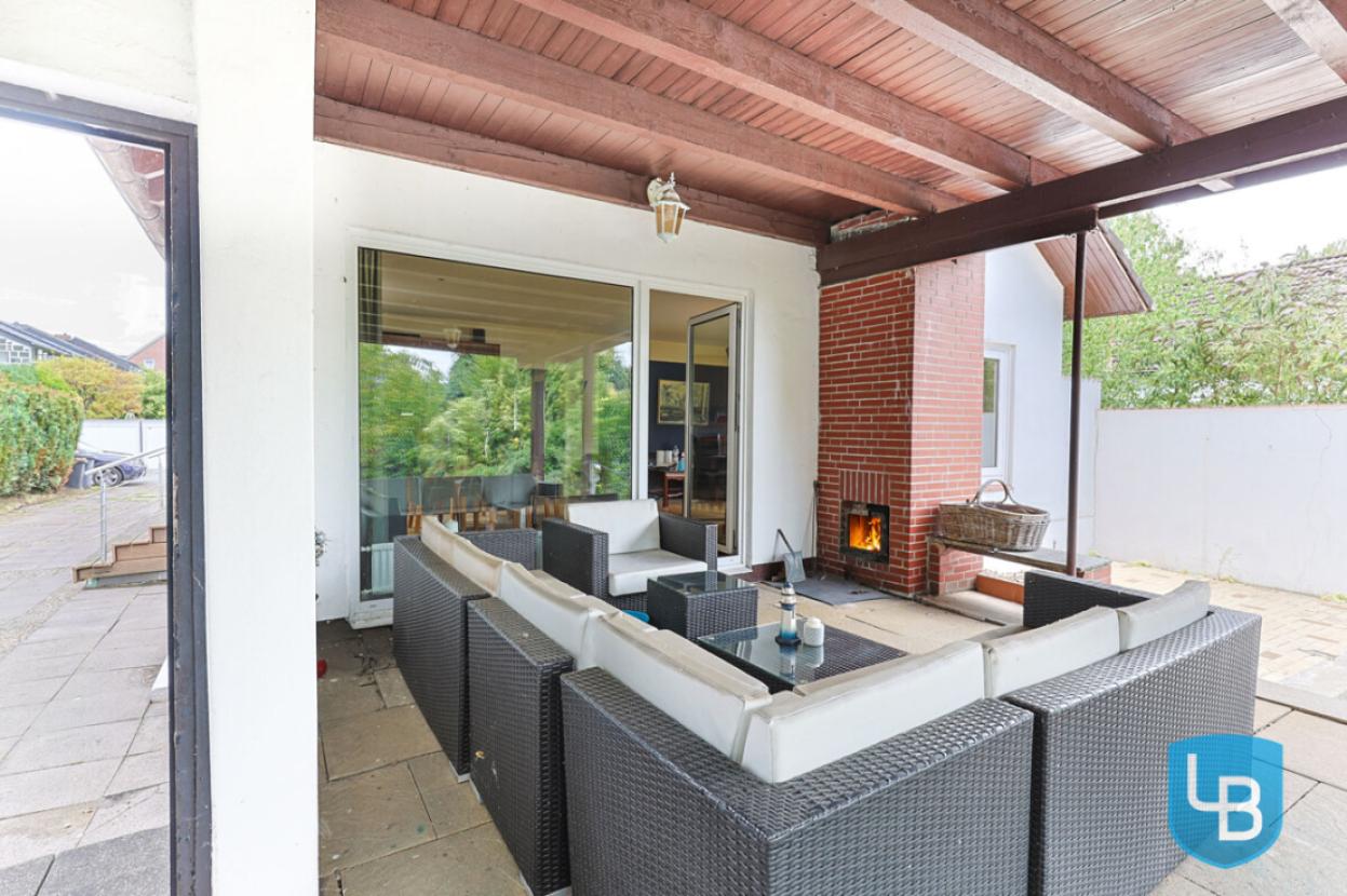 Überdachte Terrasse 