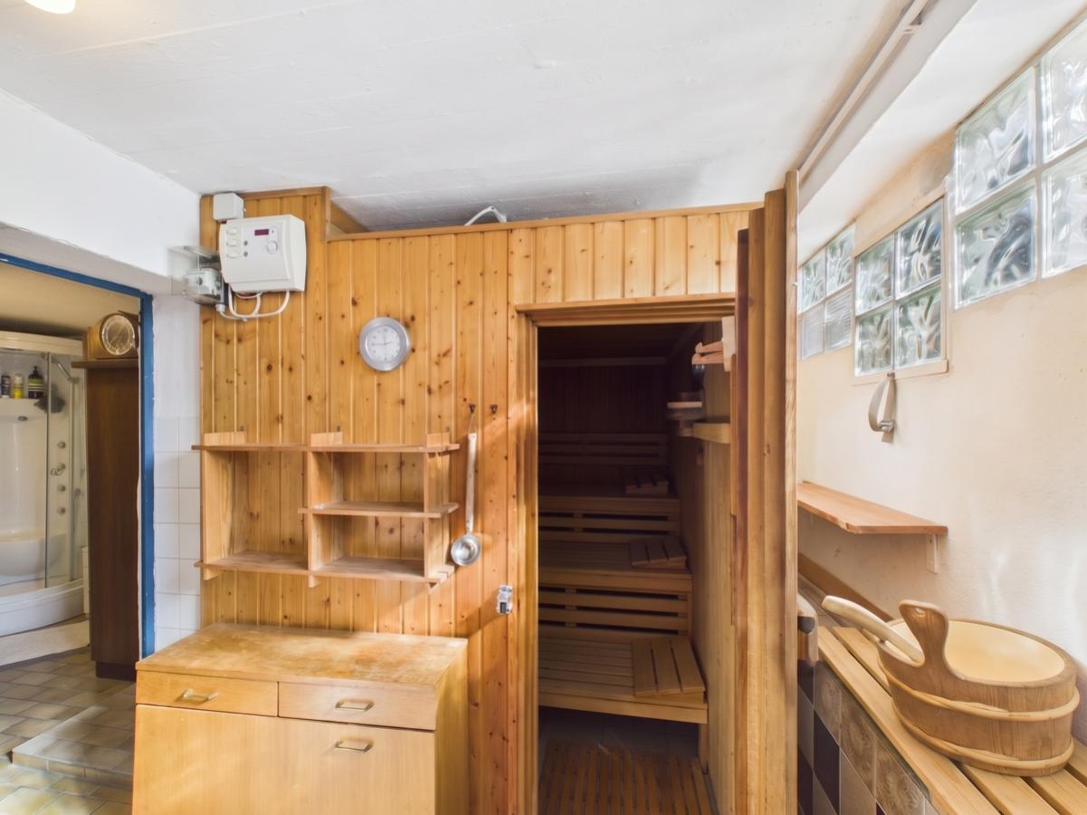 Sauna im UG