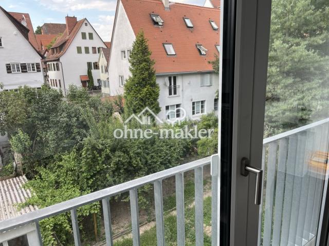 Blick aus der Wohnküche
