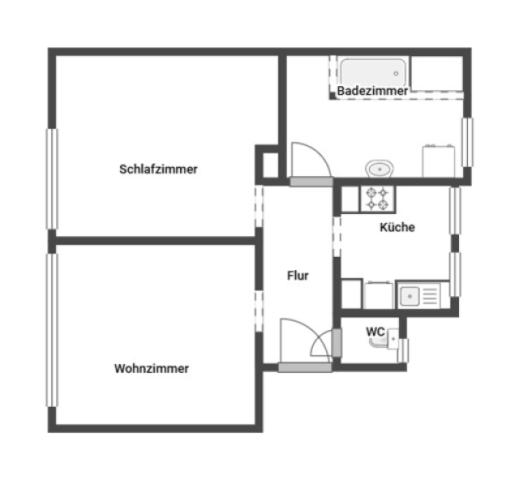 Grundriss Skizze